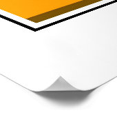 Retro Vintage Image Travel by Travel Poster (Ecke)