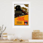 Retro Vintage Image Travel by Travel Poster (Küche)