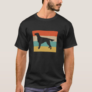 Retro Vintage Irish Setter Hund Geschenk für Fraue T-Shirt