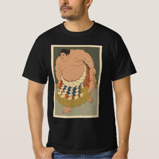 Retro Vintage Japanischer Sumo-Ringer T-Shirt