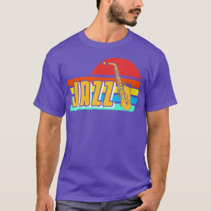 Retro-Vintage-Jazz-Musikliebhaber-Designs Geschenk T-Shirt