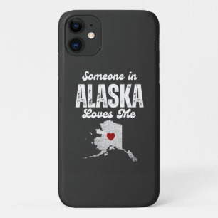 Retro Vintage Jemand in Alaska liebt mich 70er AK Case-Mate iPhone Hülle