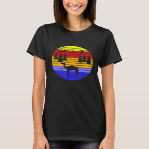 Retro Vintage Kamel Tier T-Shirt