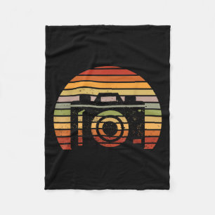 Retro Vintage Kamera Bild Kameramann Fotografie Fleecedecke