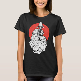 Retro Vintage Kampffisch T-Shirt