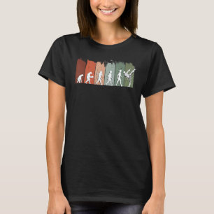 Retro-Vintage-Karate-Evolution-Kampfsportler Kara T-Shirt