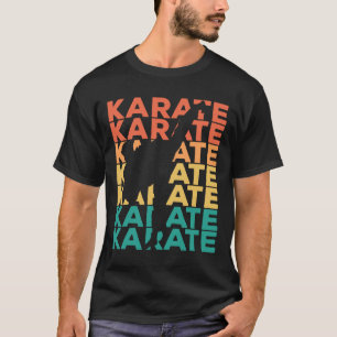 Retro-Vintage-Karate-Geschenk für Karateka T-Shirt