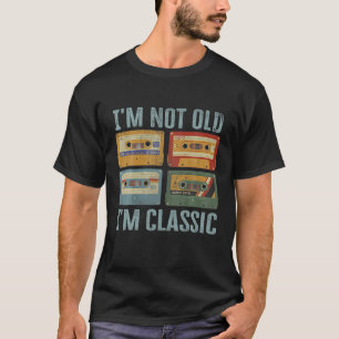 Retro Vintage Kassetten Alte Mann Vater ich bin ni T-Shirt