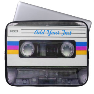 Retro Vintage Kassettenband Musik 80er Lustig Laptopschutzhülle