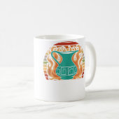 Retro Vintage Keramik-Skulptur Töpferei Pot Töpfer Kaffeetasse (VorderseiteRechts)