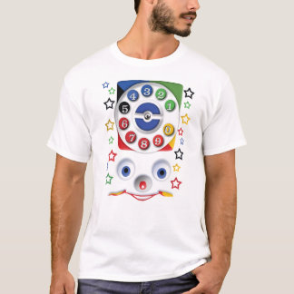 Retro Vintage Kinder Spielzeug Wählscheibentelefon T-Shirt