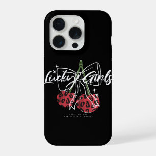 Retro-Vintage-Kirsch-Zitat-Typografie  iPhone 15 Pro Hülle