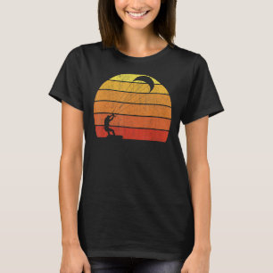 Retro Vintage Kiteboarding-Shirt Kitesurfen Kites T-Shirt