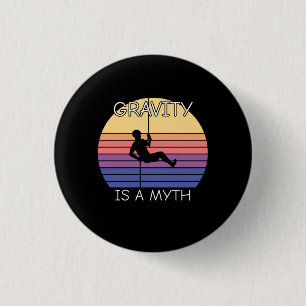 Retro-Vintage-Klettern Button
