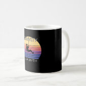 Retro-Vintage-Klettern Kaffeetasse (VorderseiteRechts)