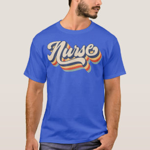 Retro Vintage Krankenschwester Lustig Registrierte T-Shirt