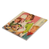 Retro Vintage Küchendekor Fliese (Seite)