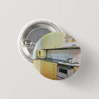 Retro-Vintage-Kücheninnenraum Pin aus den 1950er J Button