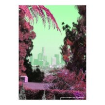 Retro Vintage Kunst Los Angeles Plakatdrucke