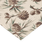 Retro Vintage Kurzer Tischläufer (Ecke)