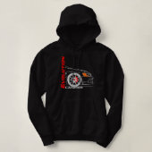 Retro Vintage Lancer Evolution Hoodie (Design vorne)