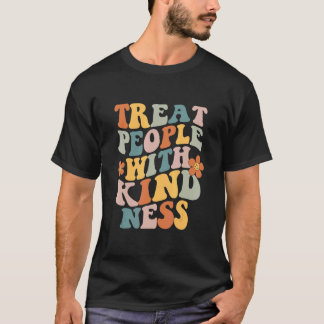 Retro Vintage Leckerei Menschen mit Freundlichkeit T-Shirt