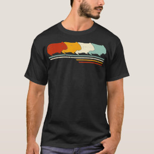 Retro Vintage Meerschweinchen Tierliebhaber Gesche T-Shirt