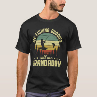 Retro Vintage Meine Lieblings-Angelfreunde nennen T-Shirt