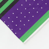 Retro Vintage Memphis Mode Muster. Illus Fleecedecke (Ecke)