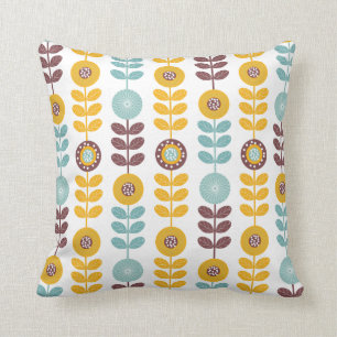 retro-vintage-mid-century-braune-blattmuster 2 kissen