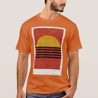 Retro-Vintage-Minimalismus-Grafikdesign-Geschenk F T-Shirt