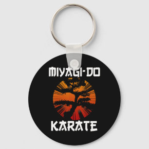 Retro Vintage Miyagi-do Karate Leben Bonsai Baum M Schlüsselanhänger
