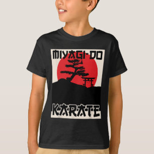 Retro Vintage Miyagi-do Karate Leben Bonsai Baum M T-Shirt