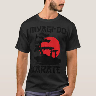 Retro Vintage Miyagi Do Karate Leben Bonsai Martia T-Shirt