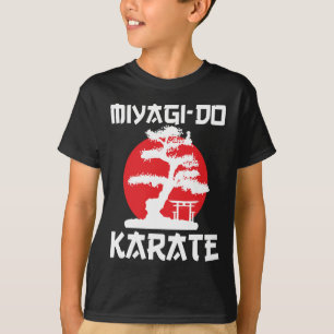 Retro Vintage Miyagi-do Karate Lebens Bonsai Baum T-Shirt