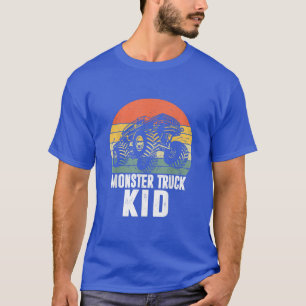 Retro Vintage Monster Lkw Liebhaber von Kleinkinde T-Shirt
