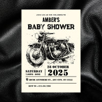 Retro Vintage Motorrad-Sonderbike Babydusche
