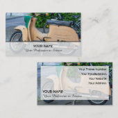 Retro Vintage Motorradrestaurierungsexperten busi Visitenkarte (Vorne/Hinten)