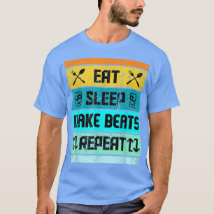 Retro Vintage Musikproduzent T-Shirt Beat Maker