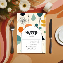 Retro Vintage Muster und Typografie Hochzeit
