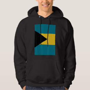 Retro Vintage nationale Flaggen Bahamas Hoodie