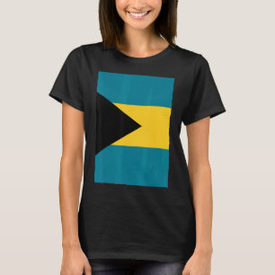 Retro Vintage nationale Flaggen Bahamas T-Shirt
