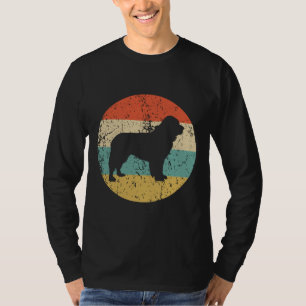 Retro Vintage Neufundland Funny Newfie Dog T-Shirt