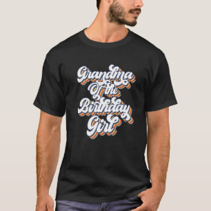 Retro Vintage Oma der Geburtstagskameradschaft Mat T-Shirt