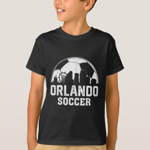 Retro Vintage Orlando Fußball Sports Fan T-Shirt