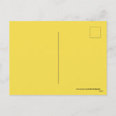 Retro Vintage Osterente Feiertagspostkarte (Rückseite)