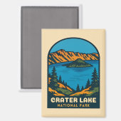 Retro Vintage Parco Tassino Parco Civico-Ciani Magnet (Vorderseite/Rückseite)