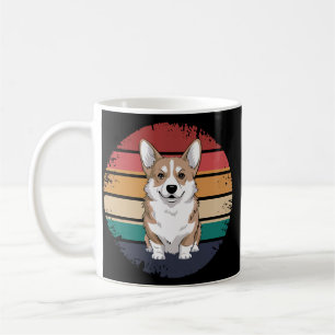 Retro Vintage Pembroke Welsh Corgi Liebhaber Hund  Kaffeetasse