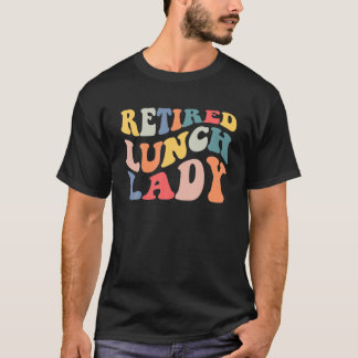 Retro Vintage Pensionierte Cafeteria-Dame Rentnerp T-Shirt
