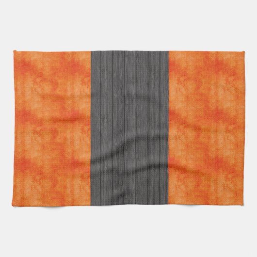 Retro Vintage Peru-Flagge Handtuch (Horizontal)